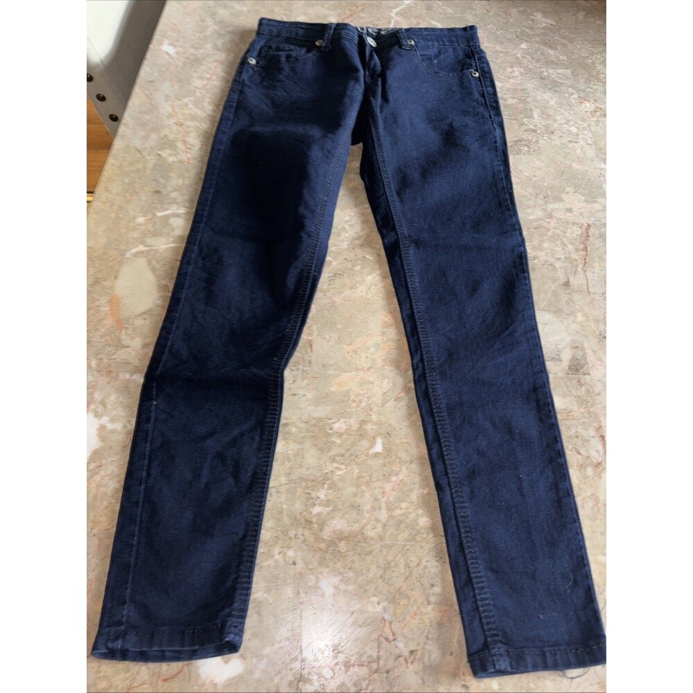 Rue 21 Jeans Women's Blue Denim Super Skinny  Size 3/4 Short Jegging
